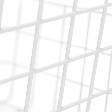 Набір з двох металевих кошиків Relaxdays з дерев'яними ручками