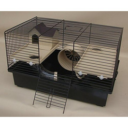 Клітка для гризунів Клітка для хом'яків Переноска для мишей MATS2PLUS бежева