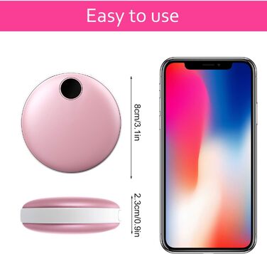 Електричний грілка для рук EXTSUD - портативний зарядний пристрій USB, акумуляторний, легкий, для зими, подарунок для чоловіків та жінок (рожевий)