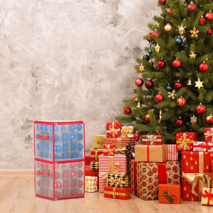 Коробка для зберігання новорічних кулі