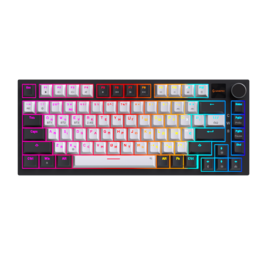 Бездротова механічна клавіатура GamePro Asgard Valhalla Pro (MK160W-D-Pro) 75% Rainy switches