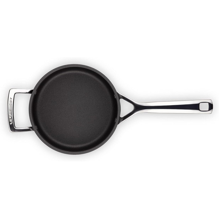LE CREUSET Професійний сотейник з антипригарним покриттям, Ø 18 см, для всіх типів плит, включаючи індукцію, антрацит/срібло