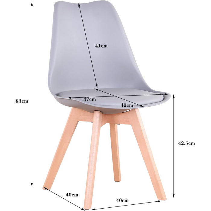 DEYARNA HOME Комплект обідньої групи: стіл та 4 стільці, обідній стіл з МДФ, стільці з велюру, сучасний кухонний стіл (Білий/Рожевий, 80*80*75 см)