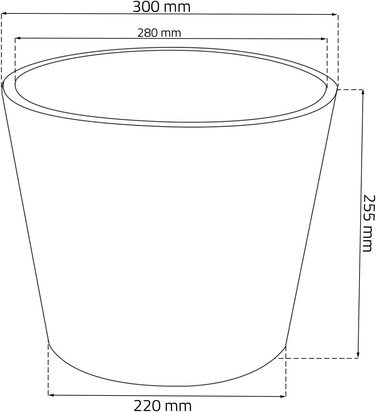 Підставка для різдвяної ялинки Form Plastic 30х25,5 см коричнева