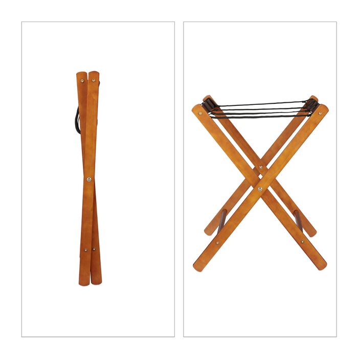 Набір з двох розкладних підставок для валіз Relaxdays