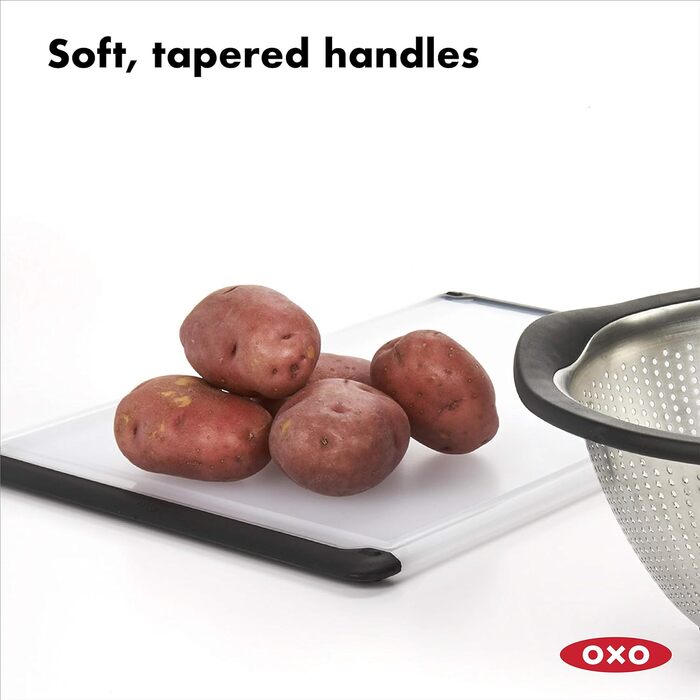 Обробна дошка OXO Good Grips 37.5х26.4 см (11272800), Прозорий