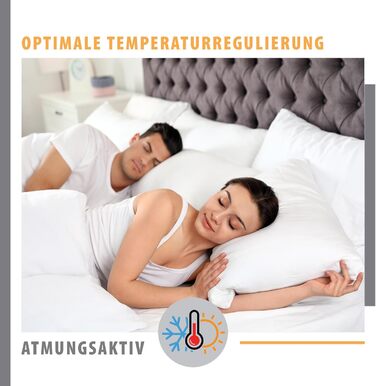 Ковдра Bettdecke 140x200: тепла, м'яка ковдра для алергіків, з екологічною сертифікацією Oeko-Tex, пральна