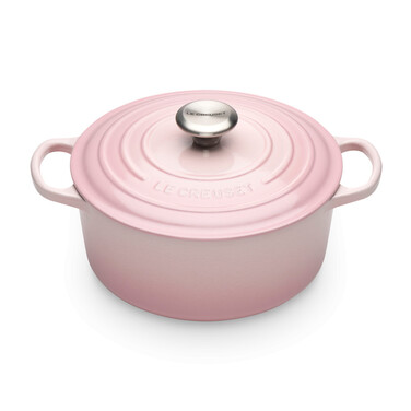 Каструля кругла 4,2 л рожева Shell Pink Le Creuset