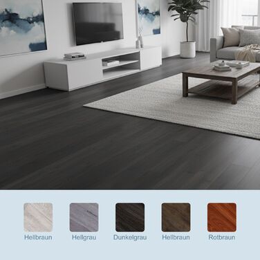 Вініловий підлоговий декор Relaxdays з самоклеючою основою та дизайном під дерево