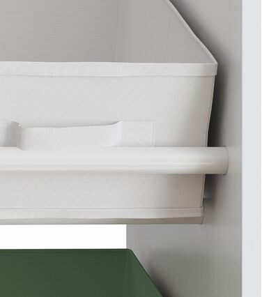 Полиця для дитячої кімнати en.casa Boiro з 9 коробками для іграшок, 60 x 62 x 30 см, Aqua Dream-Motiv