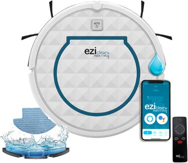 Робот-пилосос EZICLEAN Aqua iMap A150, пластиковий