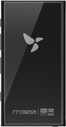 Цифровий аудіоплеєр HiBy M300 з вбудованим динаміком, Android 13, Bluetooth, Wi-Fi, FM-радіо, підтримка PCM768k, DSD256, 32 ГБ, чорний