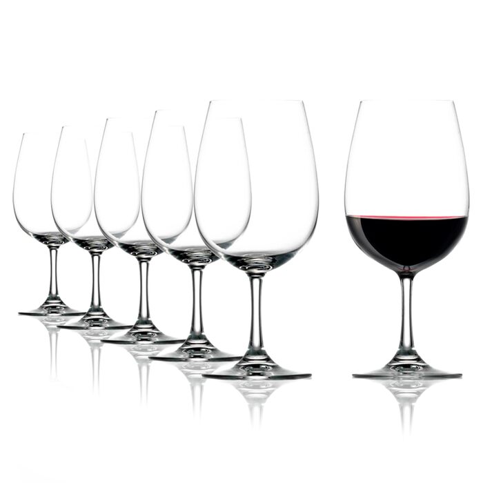 Бокали для білого вина Stölzle Lausitz Weinland 6 шт, 290 мл, кришталь, Німеччина - для легких вин та червоних вин