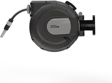 Güde Автоматичний шланг для поливу 20 м з кріпленням на стіну, поворотний 180°, з автоматичним змотуванням