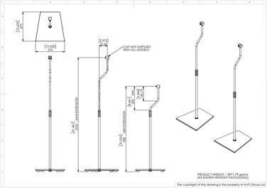 AVF_1 - скляна плита (чорний колір)