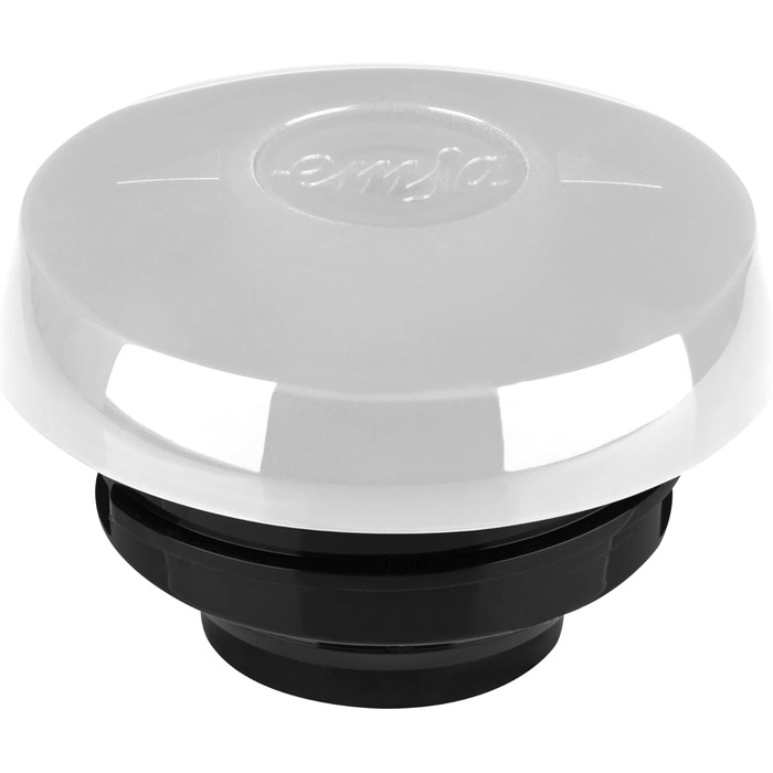 Термос Emsa Samba 1 л з Quick Press, білий, з ізоляцією, 12 год гарячий, 24 год холодний