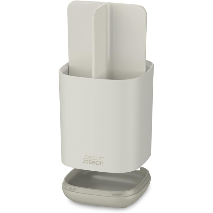 Набір для ванної кімнати Joseph Joseph Bathroom Beauties: миска, тримач для зубних щіток та дозатор мила, нержавіюча сталь, бежевий