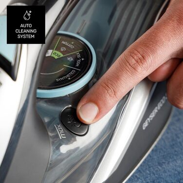 Праска Geyser Eco 3200: 3200 Вт, підошва Ultra X-Slide, 220 г/хв, антиналіт, захист від протікання, самоочищення, ECO-режим