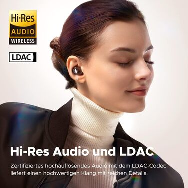 Навушники SoundPEATS Engine4 Bluetooth 5.3, Hi-Res Audio, LDAC, 43 години, Керування додатками, Антрацит