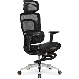 Крісло з масажним ефектом Mealux M10 Air Massage Black (арт. HF-M10 M/BB)