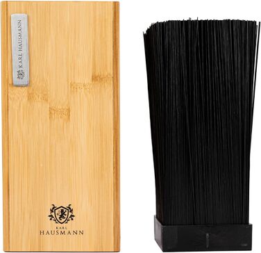 Блок для ножів Karl Hausmann з бамбука (без ножів) з вставкою з щетиною - універсальний, 23 x 10,8 x 10,8 см
