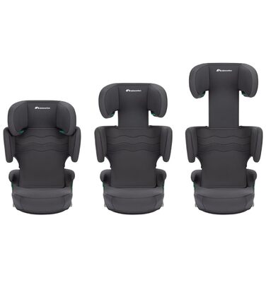 Автокрісло Bebeconfort Disney Hera i-Fix 100-150 см (3.5-12 років) Miss Minnie Graphite - легке, з регульованим підголівником