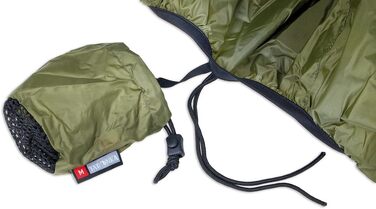 Водонепроникний чохол від дощу для рюкзаків - Невеликий розмір рюкзака - Зі шнурком і стопором для шнура - Сумка для речей в комплекті (XL (70-80 літрів), Cub)