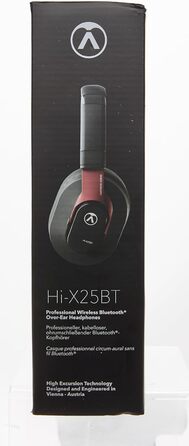 Студійні навушники Austrian Audio Hi-X25BT Bluetooth, накладні, сенсорне керування, 30 годин роботи