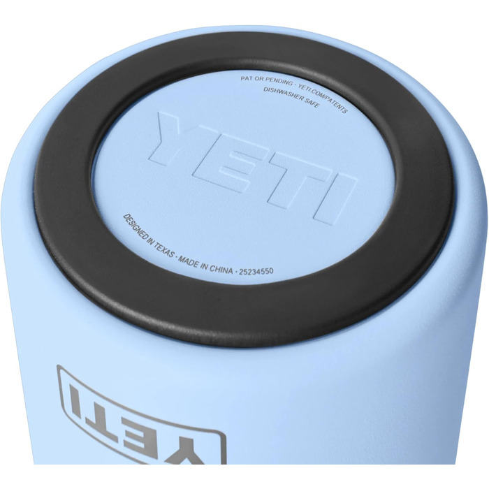 YETI Rambler Wine Chiller, сталевий ізольований охолоджувач вина, блакитний (Big Sky Blue)