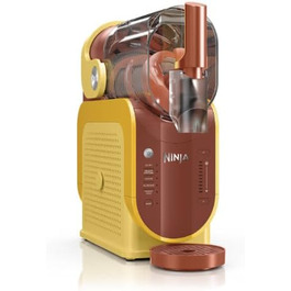 Машина для приготування смузі Ninja SLUSHi, для смузі, коктейлів, фраппе, молочних коктейлів та замороженого соку, без льоду, технологія WhisperChill, об'єм 1.9 л, Orange FS301EUOR