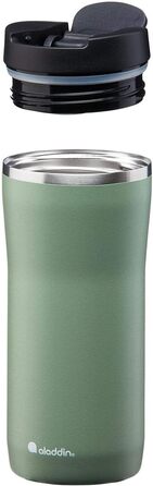 Термокружка Aladdin Barista Java з нержавіючої сталі 0.47L - Leak-Lock, для кави з собою, зберігає тепло 4 години, BPA-Free, придатна для миття в посудомийній машині (355 мл, Sage Green)