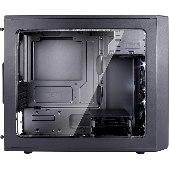 Корпус для ПК Fractal Design Focus G Mini Black із бічним вікном, міні-тауер, для геймінгу, чорний