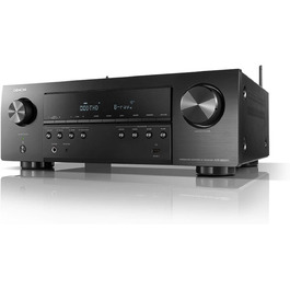 Канальний AV-ресивер Denon AVR-S650H, Alexa, 5 HDMI, Bluetooth, Wi-Fi, Dolby TrueHD, AirPlay 2, HEOS, 5.2-