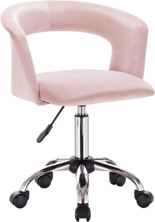 Робочий стілець WOLTU , офісний стілець, стілець на коліщатках, офісний стілець, що обертається стілець з підлокітником, безступінчате регулювання по висоті