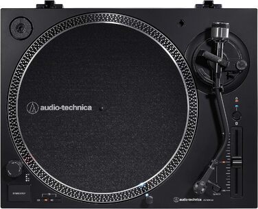 Програвач вінілу Audio-Technica LP120xBTUSB з прямим приводом, Bluetooth та USB, чорний