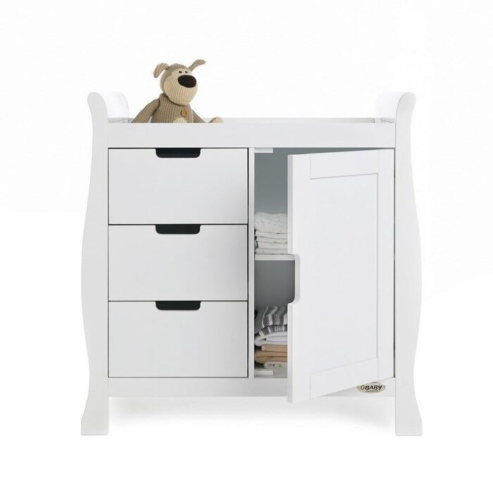 Комод для пеленання Obaby Stamford, білий, 1 шт.