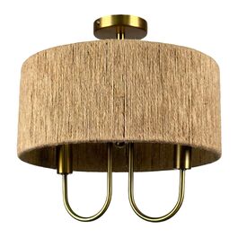 Relaxdays Дволампова стельова лампа