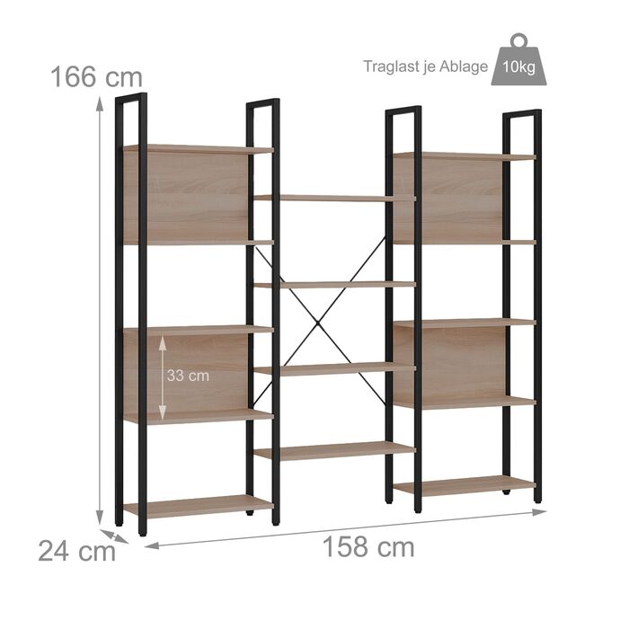 Промислова полиця Relaxdays з 14 ящиками
