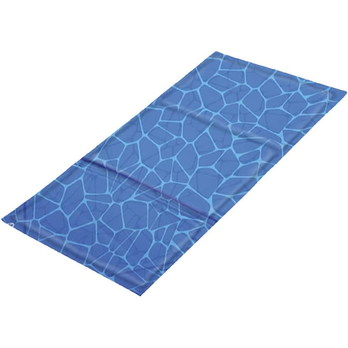 Охолоджуючий килимок Nobby 62277 Комфорт синього кольору Довжина 90 х 60 см