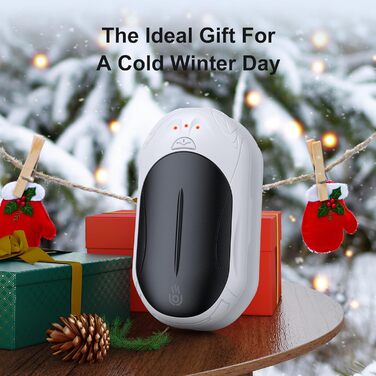 Електричні грілки для рук OUTJUT 6000mAh, 2 шт., USB, 3 режими нагріву, для спорту, кемпінгу, подарунок