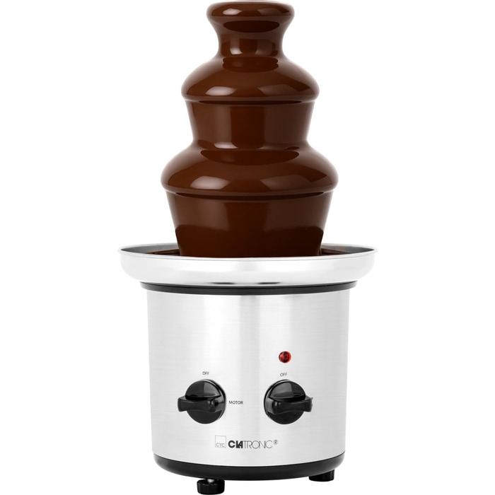Шоколадний фонтан Clatronic® SKB 3248 з функцією плавлення | для фруктів та випічки | легко чистити