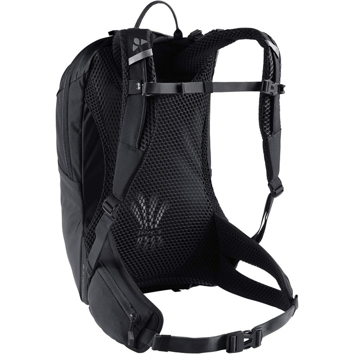 Жіночий велосипедний рюкзак з вентиляцією спини - 12 літрів (One Size, чорний), 12 -