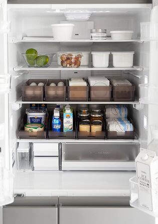 Холодильник для зберігання яєць, чорний, мінімалістичний дизайн, 5765