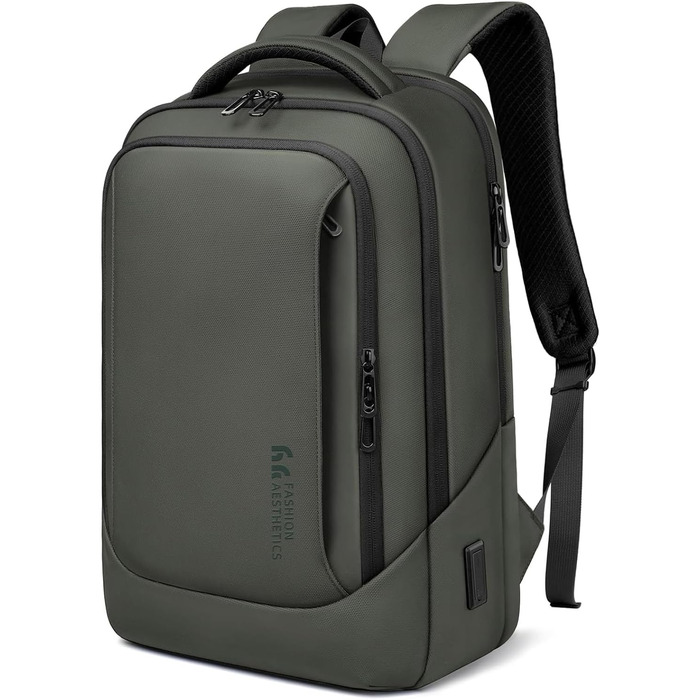 Рюкзак для ноутбука Heroic Knight: діловий, з USB-зарядкою, антикрадійний, 17,3