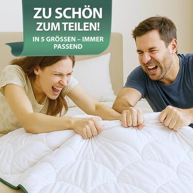 Літня ковдра Welldora 155x220 см з дихаючої шовкової вати | Оeko-Tex, перевірена лікарями, для алергіків | Швейцарія