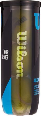 Тенісні м'ячі Wilson Tennis Balls Tour Premier 3-Ball Всі поверхні