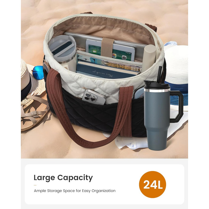 Сумка LOVEVOOK Shopper: містка, легка, з відділенням для ноутбука 15.6