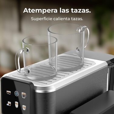 Еспресо-машина Cecotec Power Espresso 20: еспресо, капучино, холодний лате, 20 бар, професійна якість