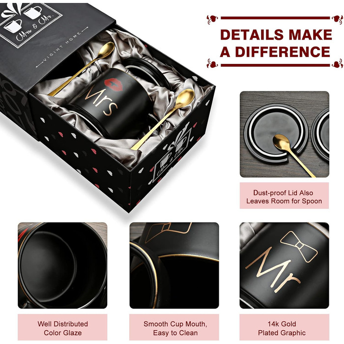 Керамічні чашки для пари 