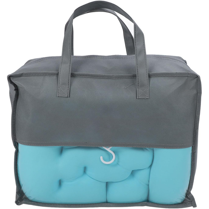 Подушка для ванни Ganzk?rper з неслизьким дном, м'який матеріал, для дорослих та гарячих джерел (блакитний)